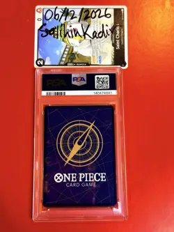 Bandai 2025 One Piece CCG Perona OP14 OP06-093 SP Alt Art Holo PSA 10 Auto - Image 2