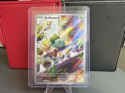 Pokemon Card Bulbasaur 143/142 Stellar Crown IR Full Art Holo Card NM/M - Image 1