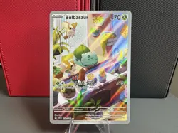 Pokemon Card Bulbasaur 143/142 Stellar Crown IR Full Art Holo Card NM/M - Image 2