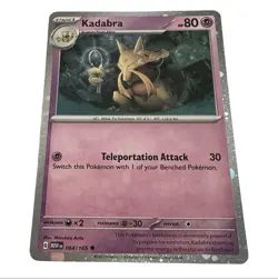 Kadabra - (Cosmos Holo) 064/165 Pokemon Card NM - Buy 3 Get 2 Free - Image 1