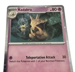 Kadabra - (Cosmos Holo) 064/165 Pokemon Card NM - Buy 3 Get 2 Free - Image 2
