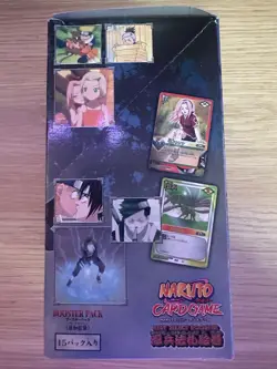 Naruto Card Game BEST SELECT BOOSTER Ninja Hosatsu Emaki Box Bandai Japanese - Image 2