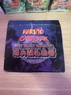Naruto Card Game BEST SELECT BOOSTER Ninja Hosatsu Emaki Box Bandai Japanese - Image 5