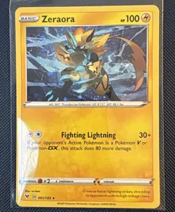 Zeraora (Cosmos Holo) 061/185 NM Pokemon Card - Image 1