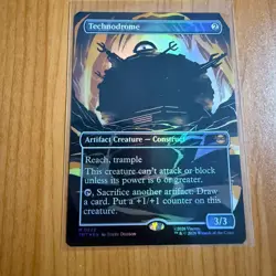Technodrome - Borderless (Foil) TMNT Teenage Mutant Ninja Turtles MTG - Image 1
