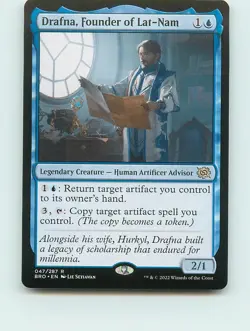 Drafna, Founder of Lat-Nam - R47 - MTG - The Brothers' War (BRO) - Image 1