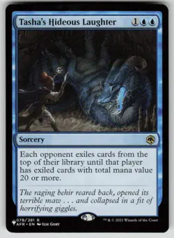 Tasha's Hideous Laughter Rare The List Reprints 078/281 MTG Near Mint 2020 - Image 1