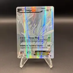 Dialga EX Secret Rare Full Art Holo XY Phantom Forces 122/119 Pokemon -HP/DMG - Image 1