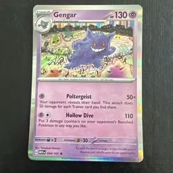 Pokemon TCG Gengar 094/165 Sv: Scarlet & Violet 151 Holo NM - Buy 3 Get 2 Free - Image 1