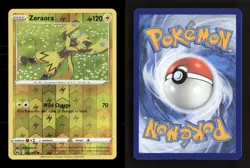 Zeraora 052/159 Crown Zenith Reverse Holo NM/M Pokemon - Image 3