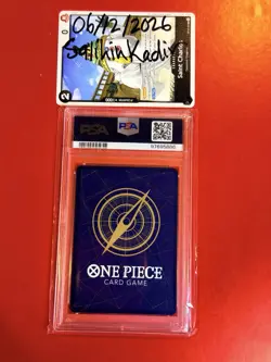 Bandai One Piece CCG O-Nami #101 Promo Holo PSA 10 Auto 2nd Anv JPN - Image 2