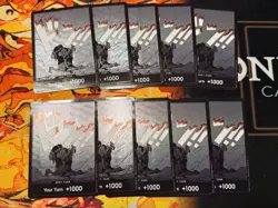One Piece TCG OP-16 Double Pack Vol 11 DON!! Luffy & Ace set of 10 - Image 1