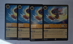 Disney Lorcana - The First Chapter - Stitch Carefree Surfer #21 - NF NM/M X4 - Image 1