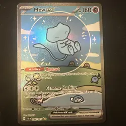 Mew ex 232/091 Paldean Fates SIR Full Art Holo Pokemon Card EN 2024 - Image 1