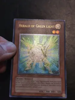 Yu-Gi-Oh! ULTIMATE RARE CARD HERALD OF GREEN LIGHT EOJ-EN018 1ST VLP - Image 2