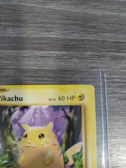 Pikachu 2016 Pokemon Lv 12 60 HP Gnaw Thunder Jolt 35/108 Artist Mitsuhiro Arita - Image 3
