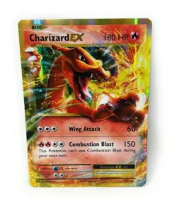 Charizard EX 12/108 XY Evolutions Holo Ultra Rare Fire Card - Image 1