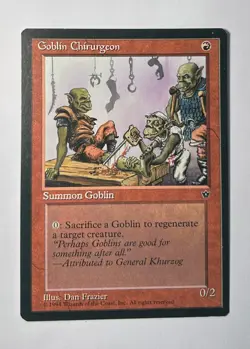 Goblin Chirurgeon - Fallen Empires 1994 - MTG Common NM Free Ship - Image 1