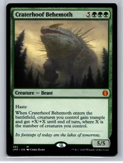 MTG - Jumpstart #385 Craterhoof Behemoth - Image 1
