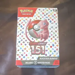 Pokemon TCG Scarlet & Violet—151 Booster Bundle Box 6 Booster Packs English - Image 1