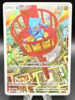 Riolu 010 Holo Promo ME: Mega Evolution Promo Pokemon Holo Near Mint - Image 1