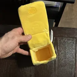 Pokemon Center Pikachu plush deck box, yellow, Pokemon TCG, magnetic closure - Image 4