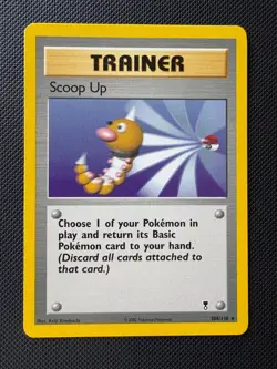 Vintage Pokemon TCG - Scoop Up 104/110 Trainer - Legendary Collection - LP - Image 1