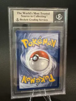 2016 XY BLACK STAR PROMO MYTHICAL POKEMON COLL FULL ART/JIRACHI Beckett 9 #XY112 - Image 2