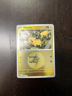 Pikachu (Energy Symbol Pattern) 055/217 Ascended Heroes Pokemon Reverse Holo NM - Image 1