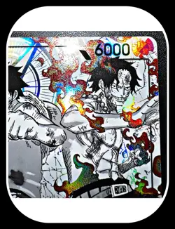 ST30-001 Luffy & Ace leader Alt Art (Parallel) One Piece Card Game ENGLISH Deck - Image 4