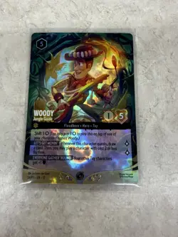 Woody Jungle Guide Foil Promo - Set Champs - Disney Lorcana - Image 1