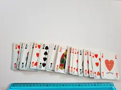 CARTE DA GIOCO FRANCIS WHISKY'S EDINBURGH POKER ORIGINAL VINTAGE PLAYING CARDS - Image 3