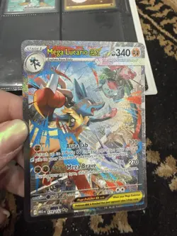 Mega Lucario SIR Mega Evolution Pokemon Card 179/132 Pokemon 2025 - Image 4