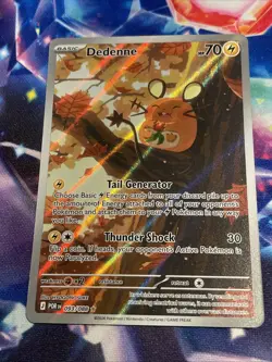 Pokemon TCG Dedenne 093/088 Illustration Rare Perfect Order NM/M - Image 1
