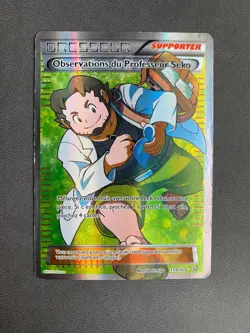 Carte Pokemon : Observations du Professeur Seko 159/160 XY Primo-Choc Francaise - Image 1