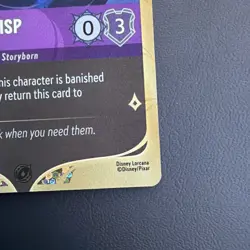 FOIL PROMO Will O' The Wisp - Forest Spirit 51/P3 Disney Lorcana Wilds Unknown - Image 3