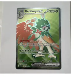 Pokemon Decidueye EX POR 100/088 Holo Card Lot with Additional Cards - Image 1