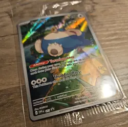 Snorlax 051 Sv: Scarlet & Violet Promo Cards Holo SEALED - Image 2