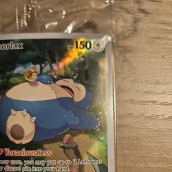 Snorlax 051 Sv: Scarlet & Violet Promo Cards Holo SEALED - Image 3