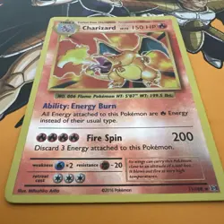 Charizard Reverse Holo XY Evolutions 2016 Pokemon 11/108 Card NM - Image 2