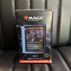 Magic The Gathering Grave Danger Starter Commander Deck Gisa and Geralf MTG 2022 - Image 1
