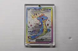 LAPRAS EX #158/142 POKEMON Stellar Crown (Rare, NM) ENGLISH - Image 1
