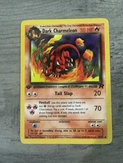Pokemon Card - Dark Charmeleon Team Rocket 32/82 Uncommon 1st Edition LP!!! - Image 1