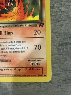 Pokemon Card - Dark Charmeleon Team Rocket 32/82 Uncommon 1st Edition LP!!! - Image 5