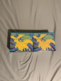 Pokemon Tcg Mega Evolution Ascended Heroes Etb New Sealed SMALL RIP (LOT OF 2) - Image 2