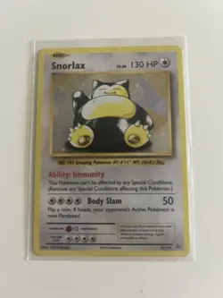 Snorlax XY179 Promo Holo Excellent Condition Black Star Promo - Image 1