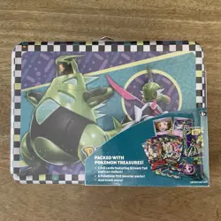 Pokemon TCG: Scarlet & Violet Collector Chest Lunch Box Tin 2024 New Sealed - Image 1