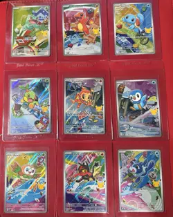 Pokemon TCG: 2026 First Partner Illustration Collection Series 1 Complete Set NM - Image 1