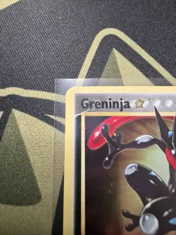 Pokemon Greninja Gold Star Celebrations Black Star Promo 144 - Small Crease! - Image 3