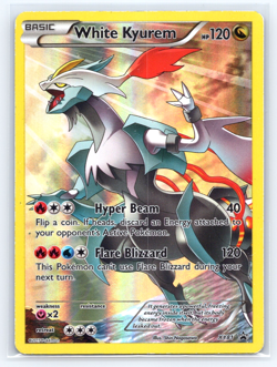White Kyurem (Full Art Promo) XY81 Holo Promo XY Promo Pokemon MP - Image 1